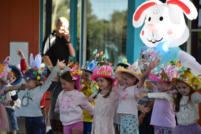 Egg-cellent hats on display